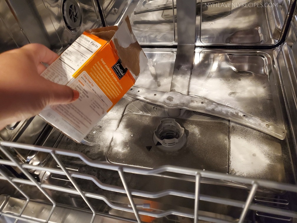 Baking Soda in Dishwasher